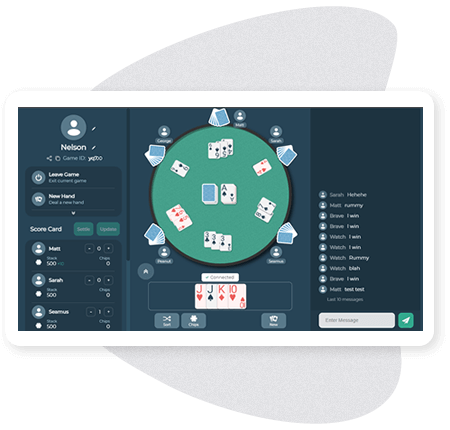 Deck of cards mobile